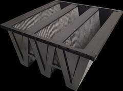 V3 Aktivkohle-Filterzelle LUVAQ