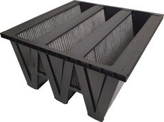 V3 Aktivkohle-Filterzelle LUVAQ